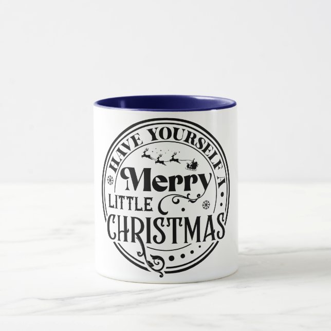 Caneca Tenha um Natal Feliz (Centro)