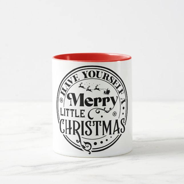Caneca Tenha um Natal Feliz (Centro)