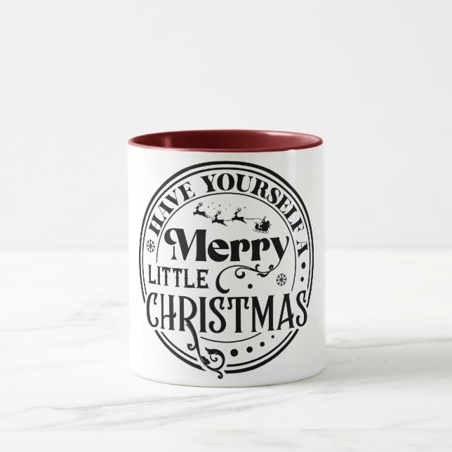 Caneca Tenha um Natal Feliz (Centro)