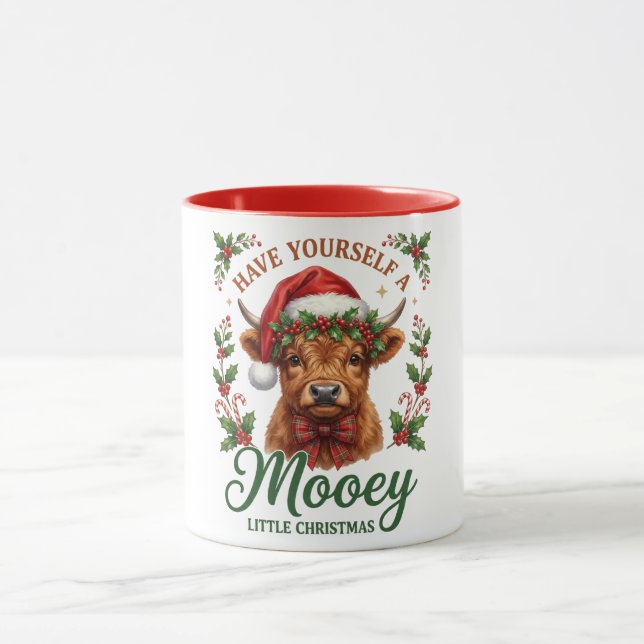 Caneca Tenha Um Natalzinho Mooey  (Centro)