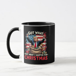 Caneca Tenho O Que Eu Queria Para Papais noeis De Trump D