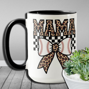 Caneca Tênis de desportista Chic Leopard para Mães Tênis