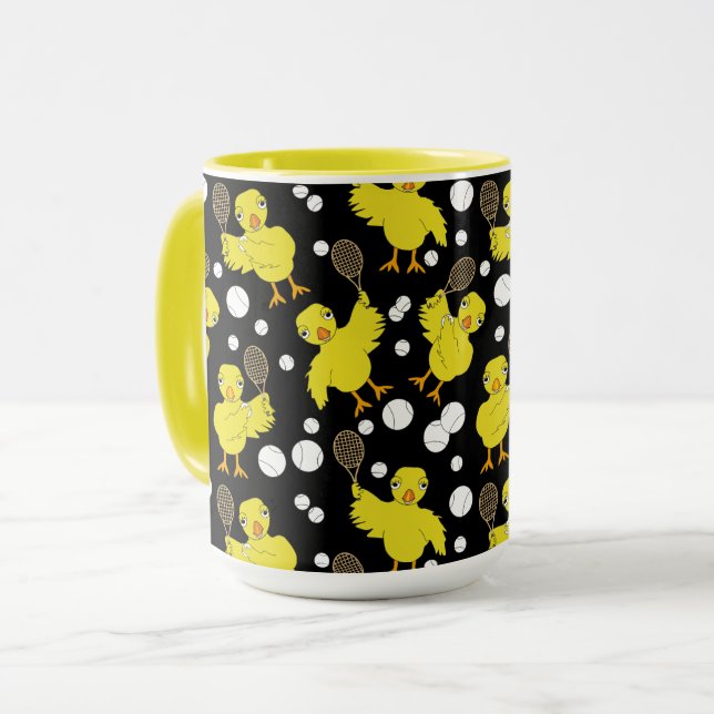 Caneca Tênis Pintinho Pattern Mug (Frente Esquerda)