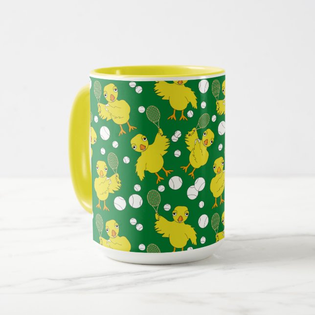 Caneca Tênis Pintinho Pattern Mug (Frente Esquerda)