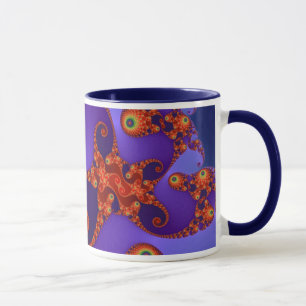 Caneca Tentáculos Arco-íris