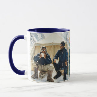 Caneca Tenzing Norgay Edmund Hillary Conquistando o Evere