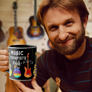 Caneca Terapeutas Musicais Graduados Rock Graduação