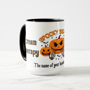 Caneca Terapia de Grito Assustador Bem-Vinda Aqui