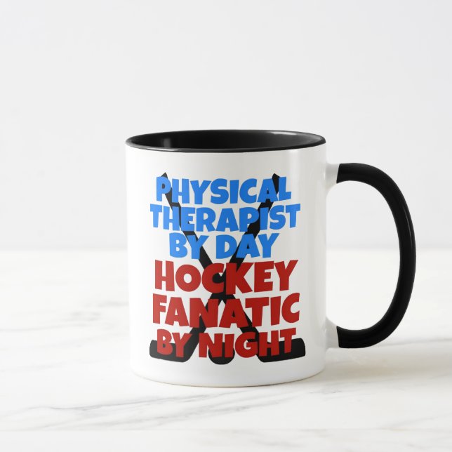 Caneca Terapia Física do Hockey Lover (Direita)