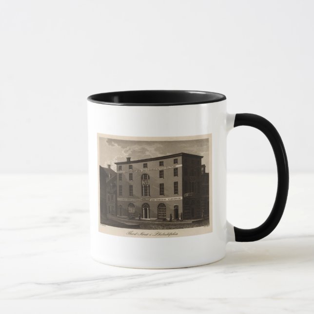Caneca Terceira rua na Filadélfia (Direita)