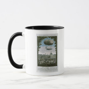 Caneca Terceiro vôo de Nicholas Robert e seu
