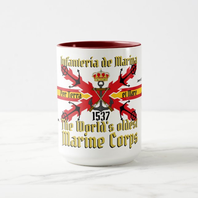 Caneca Tercio de Armada (fuzileiros espanhóis) (Centro)