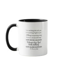 Teresa de Avila Quote Mug