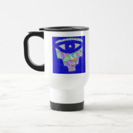 Caneca Térmica ח מ ס hamsa floral ה