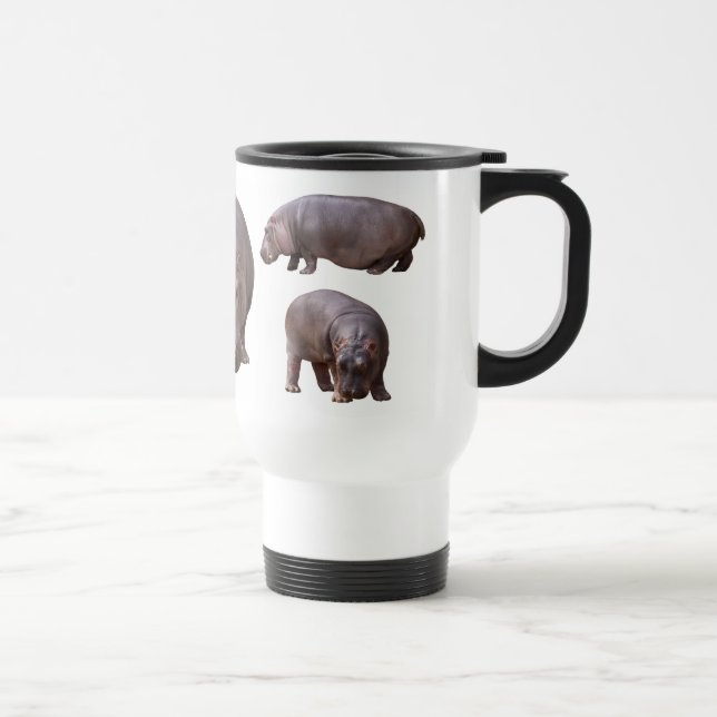 CANECA TÉRMICA カバのマグカップ (Direita)