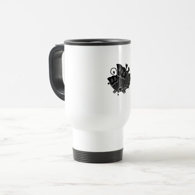 CANECA TÉRMICA 揚羽蝶 (Frente Esquerda)
