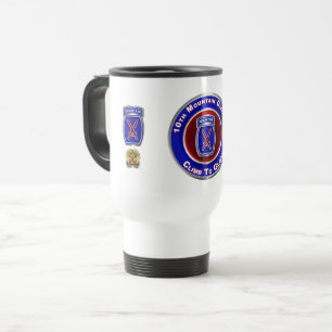 Caneca Térmica 10ª Divisão de Montanha "Subir à Glória"