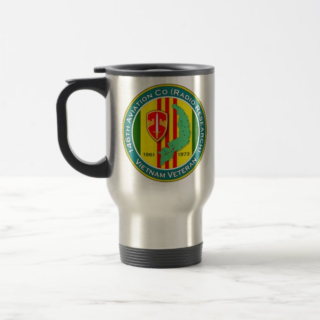 Caneca Térmica 146th Avn Co RR 1 - ASA Vietnam (Esquerda)