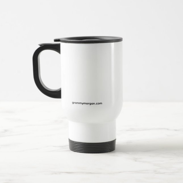 Caneca Térmica 15 oz travel mug White (Esquerda)