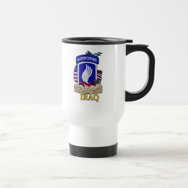 Caneca Térmica 173 veteranos da brigada aérea do iraque vets Mug (Direita)