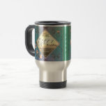 Caneca Térmica 18º Aniversário de Casamento Cores Acquamarine<br><div class="desc">Se você está procurando por aquela caneca de viagem única que diz tudo que você quer para o seu 18º aniversário de casamento,  e que adicionou gráficos de porcelana e cores de abaquamarina,  então talvez você tenha encontrado!</div>