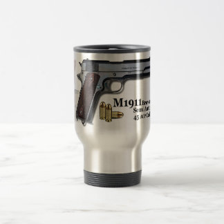 Caneca Térmica 1911 que bronzeiam M1911 a pistola semi automática