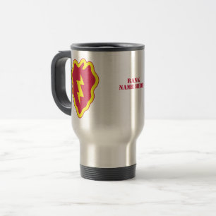 Caneca Térmica 25 - Crachá da Divisão de Infantaria - Personali