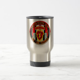 Caneca Térmica 25o Veterano da divisão de infantaria OEF OIF