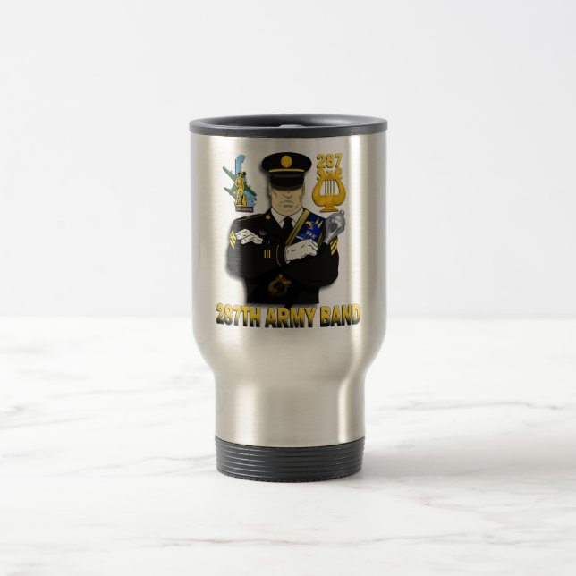 Caneca Térmica 287th Banda do exército (Centro)