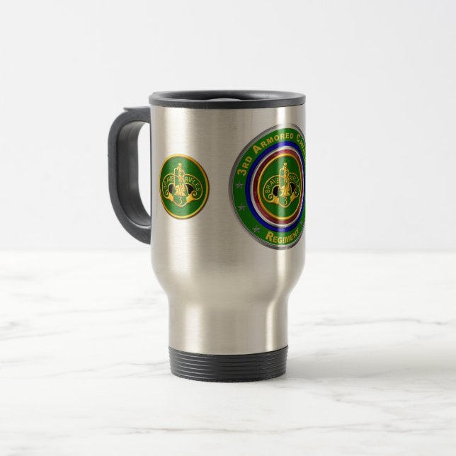 Caneca Térmica 3º Regimento de Cavalaria Blindada   (Frente Esquerda)