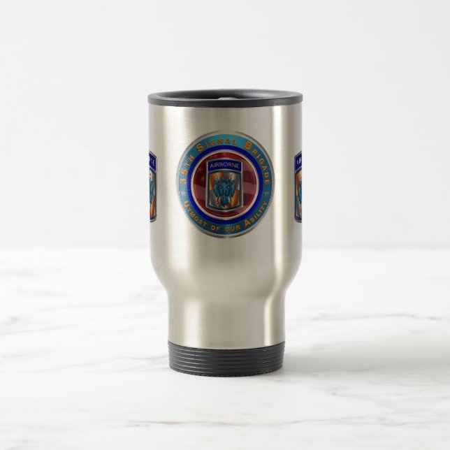 Caneca Térmica 35ª Brigada de Sinal-Aerotransportada (Centro)
