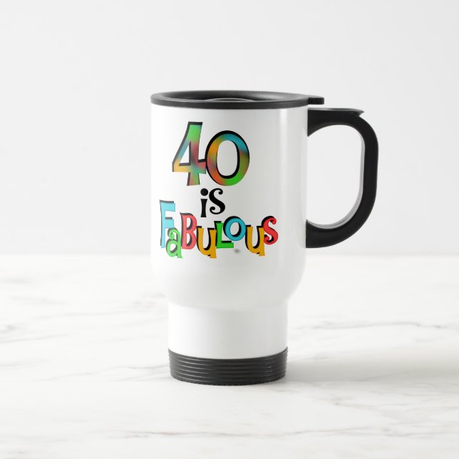 Caneca Térmica 40 são T-shirts e presentes fabulosos (Direita)