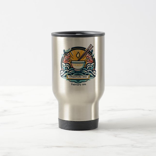 Caneca Térmica 6 Feb - Dia dos pauzinhos (Centro)