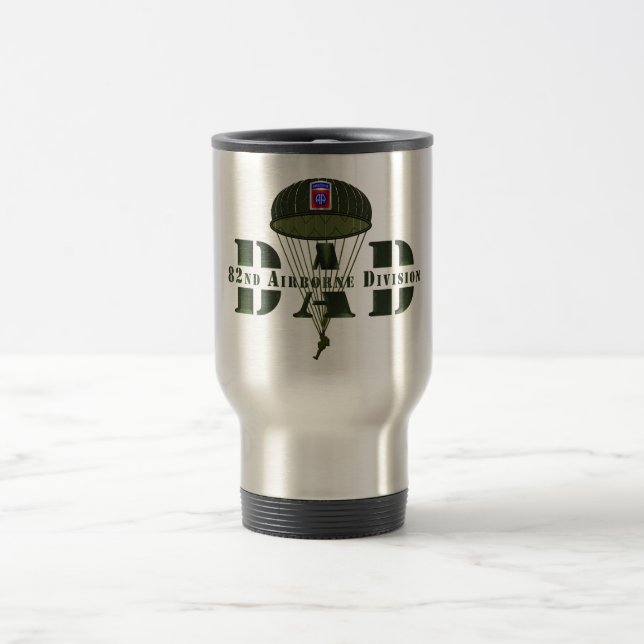 Caneca Térmica 82ª Divisão Aerotransportada “Papai” (Centro)