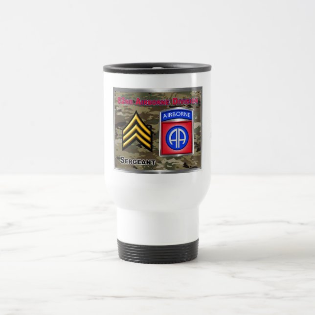 Caneca Térmica 82º Sargento da Divisão Aerotransportada (Centro)