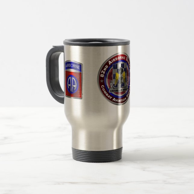 Caneca Térmica 82.a Divisão Aérea Brigada de Combate à Aviação (Frente Esquerda)