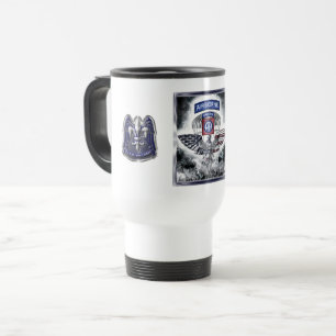 Caneca Térmica 82.a Divisão Aerotransportada Design explosiva