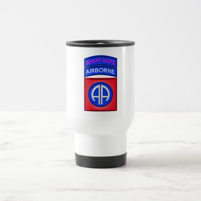 Caneca Térmica 82.a Divisão de Transportes Aéreos "Esposa Paratro (Centro)