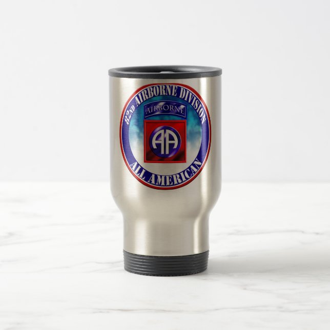 Caneca Térmica 82nd Divisão aerotransportada (Centro)