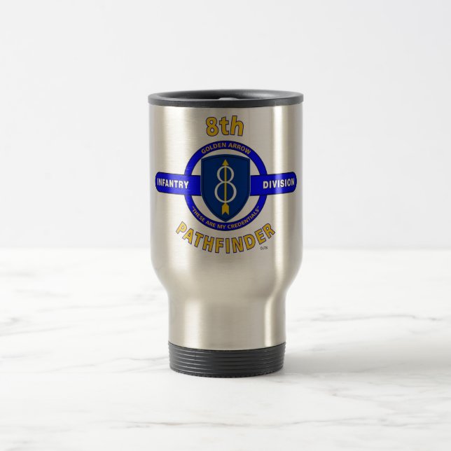 Caneca Térmica 8o DIVISÃO de INFANTARIA "DESCOBRIDOR " (Centro)