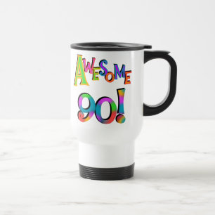 Caneca Térmica 90 t-shirt impressionantes e Gifs do aniversário