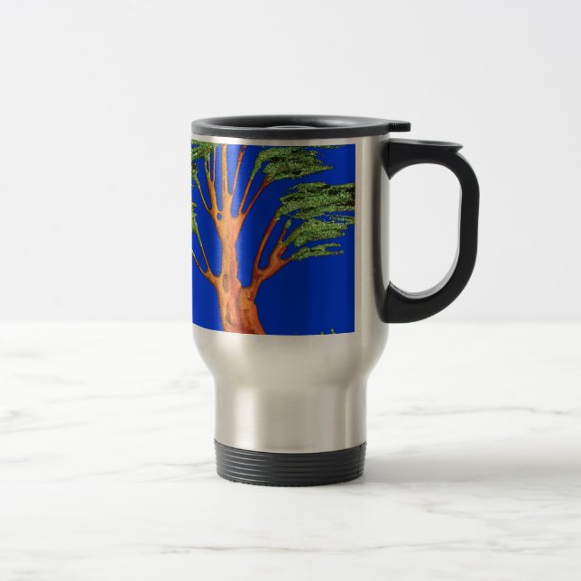 Caneca Térmica A Acacia Beauty de África: Serengeti Serenity. (Direita)