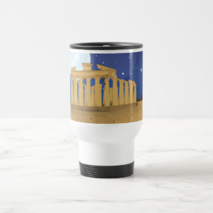 Caneca Térmica A Acrópole de Atenas