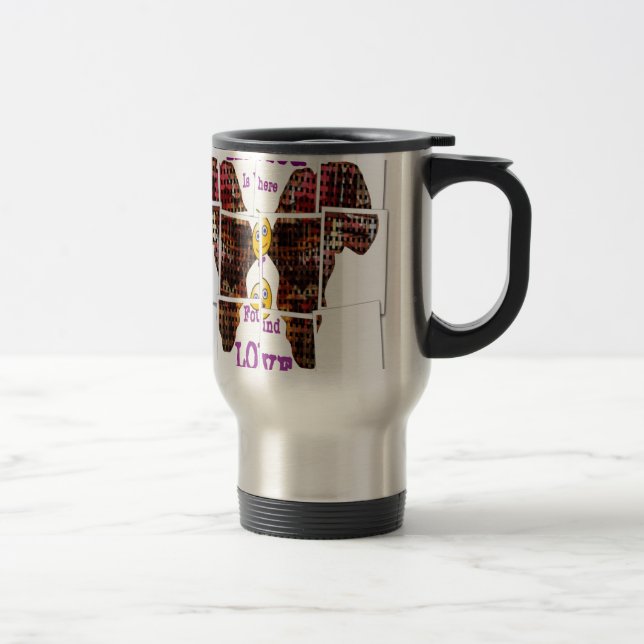 Caneca Térmica A África é onde encontrei o Amor (Direita)