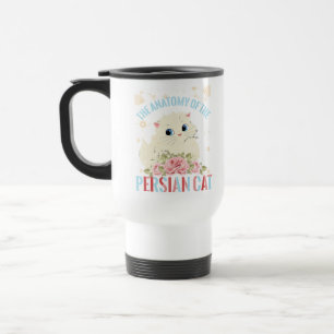 Caneca Térmica A Anatomia do Gato Persa
