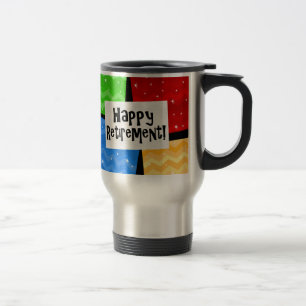 Caneca Térmica A aposentadoria feliz, cor preliminar esquadra o