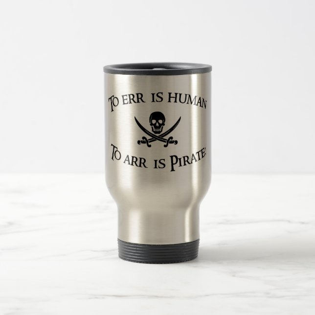 Caneca Térmica A Arr é o pirata! (Centro)