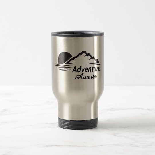 Caneca Térmica A aventura espera o excelente da natureza fora
