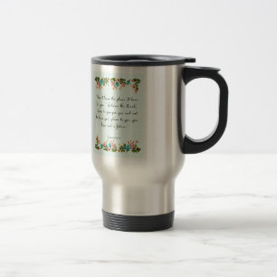 Caneca Térmica A bíblia encorajadora Verses a arte - 29:11 de