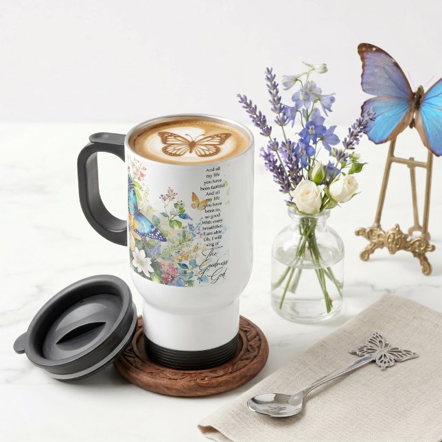 Caneca Térmica A bondade de Deus (Criador carregado)